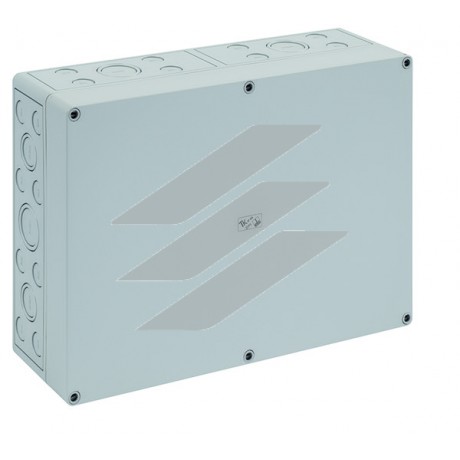 TK-коробка PS 3625-11м, (360х254х111мм), полістирол, 42 метричних вводи (32-M20, 6-M25/32, 4-M32/40), IP66, Spelsberg